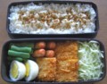 [食べ物][お弁当]2012年07月23日のお弁当