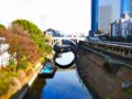 [風景写真]聖橋と御茶ノ水駅