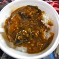 [鹿島アントラーズ][食べ物]麻婆茄子丼