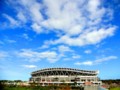 [風景写真]カシマスタジアムと空