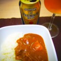 [酒]カレーライスとザ・プレミアム・モルツ