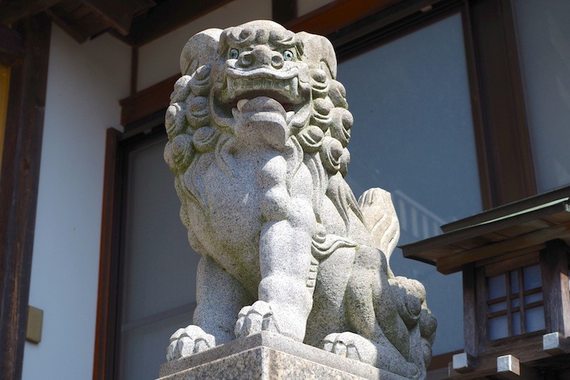 奥津嶋神社（沖島）の狛犬