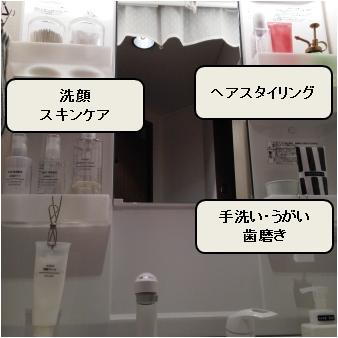 洗面台上