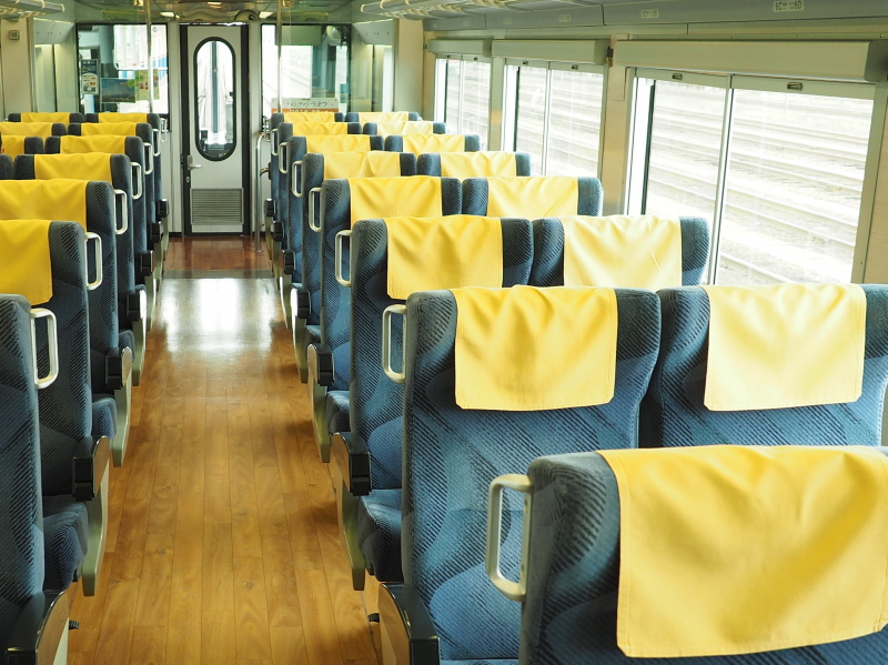 きらきらうえつ乗車記念証 きらきらうえつ」もうすぐ引退なので乗ってきました
