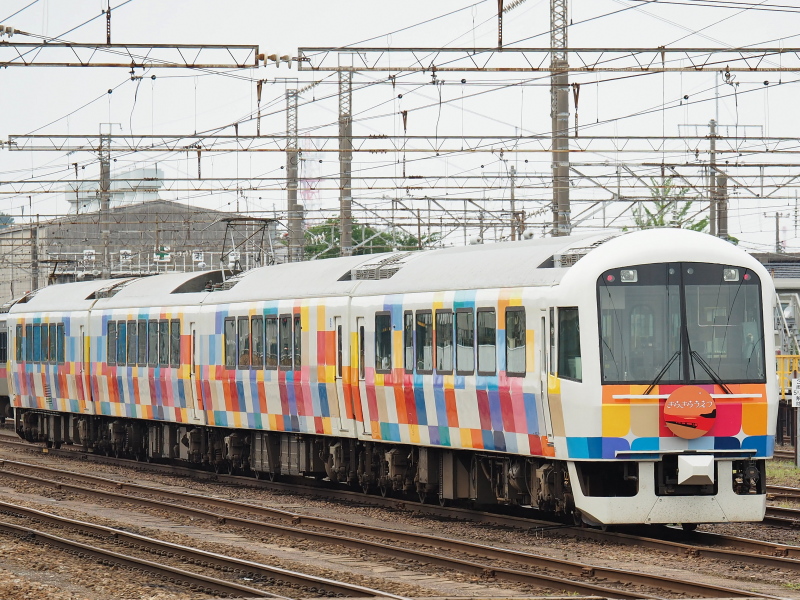 きらきらうえつ乗車記念証 きらきらうえつ」もうすぐ引退なので乗ってきました