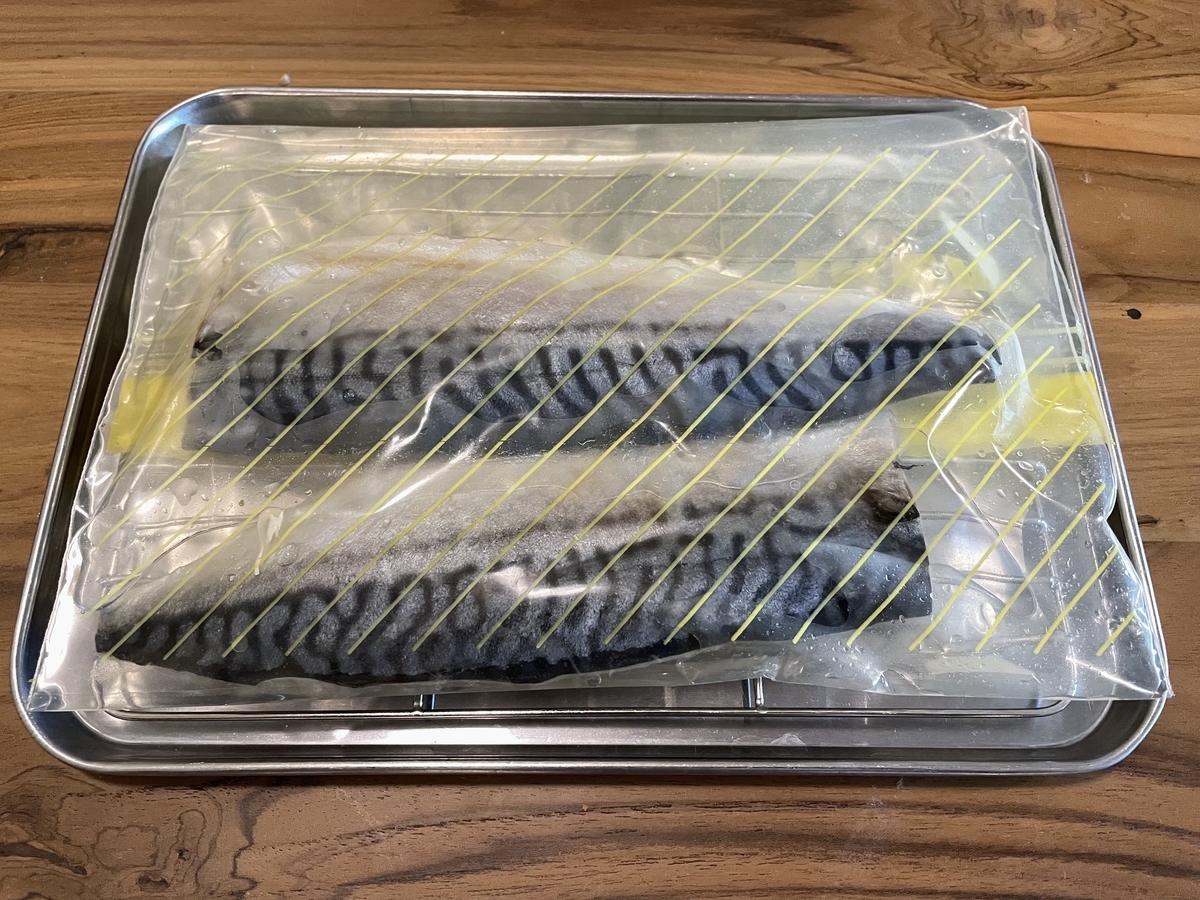 冷凍サバで作るお手軽「しめ鯖」。手巻き寿司の食材に悩んだらこの