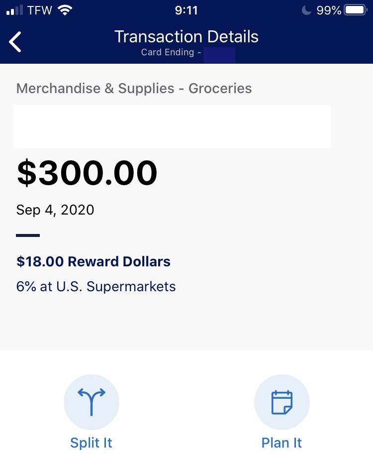 アメリカの高還元クレカの中でもAMEXのBlue Cash Preferred Card