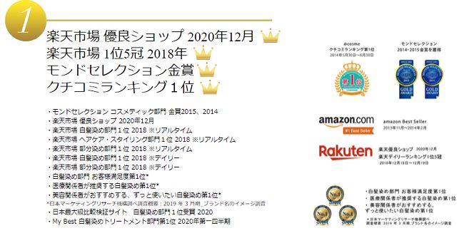 綺和美 (KIWABI) Root Vanish 白髪染め ヘアカラートリートメントの評価２