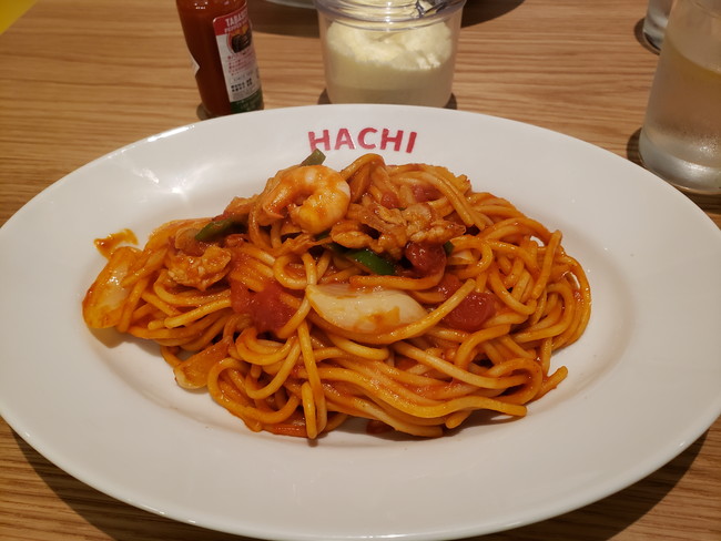 MAGO HACHI KITCHEN(マゴハチキッチン)のナポリタン