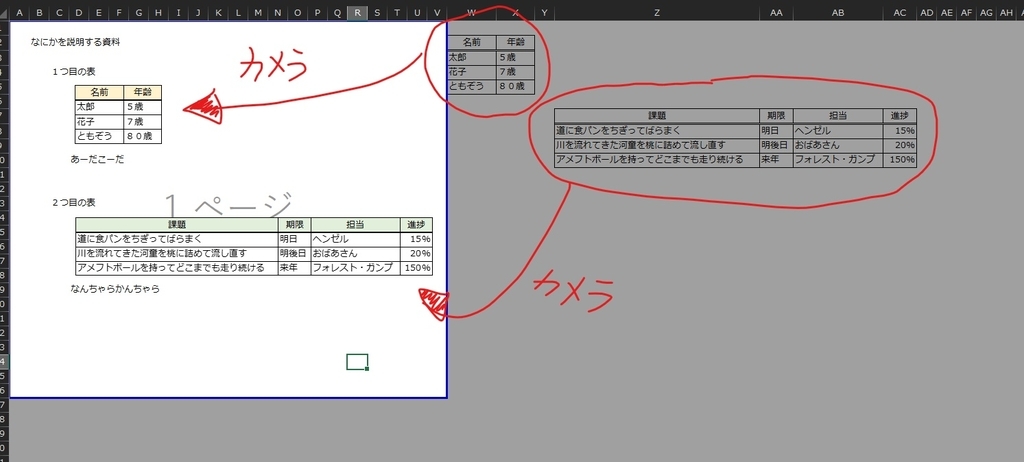 カメラモードの紹介