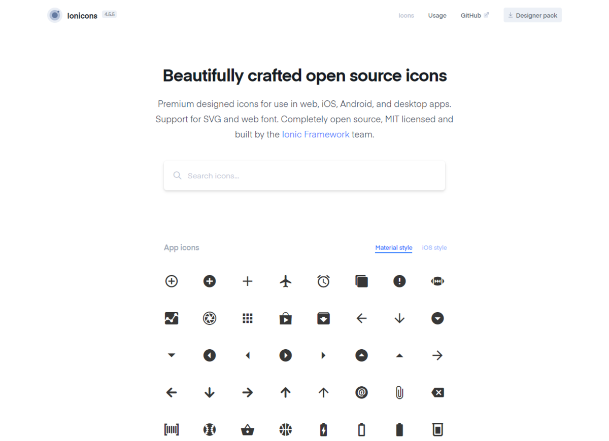 Ionicons