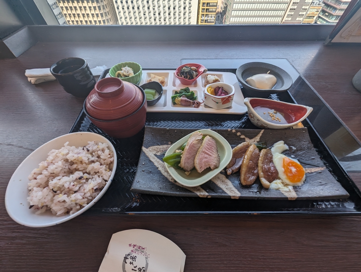京鴨三昧のおばんざいプレート