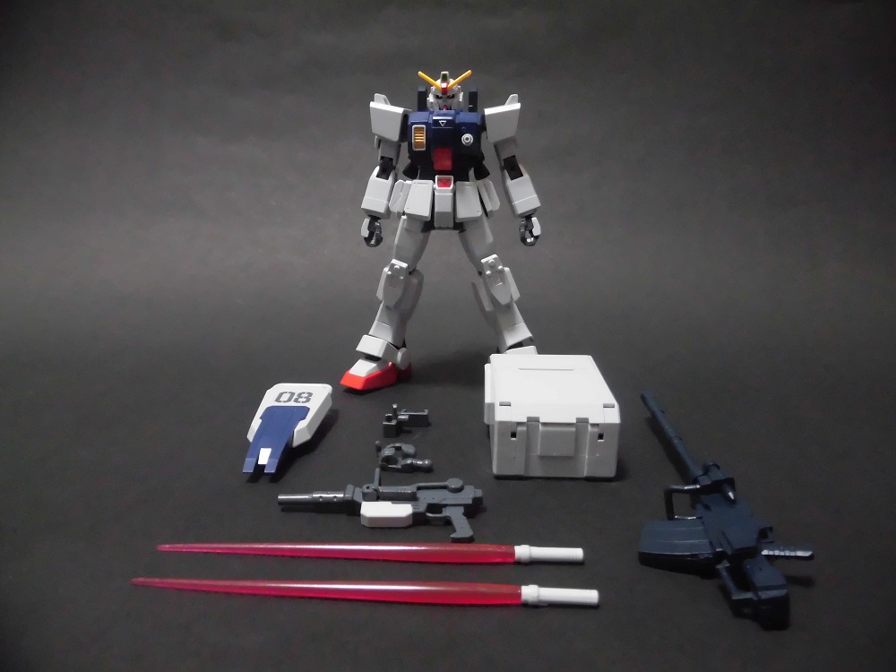 HGUC 陸戦型ガンダム(2体目)入手で08小隊が揃いました