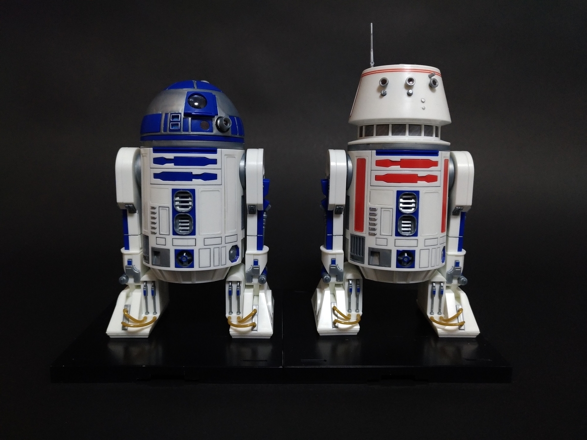 BANDAIプラモデル『R2-D2』をお手軽工作で発光させてみた