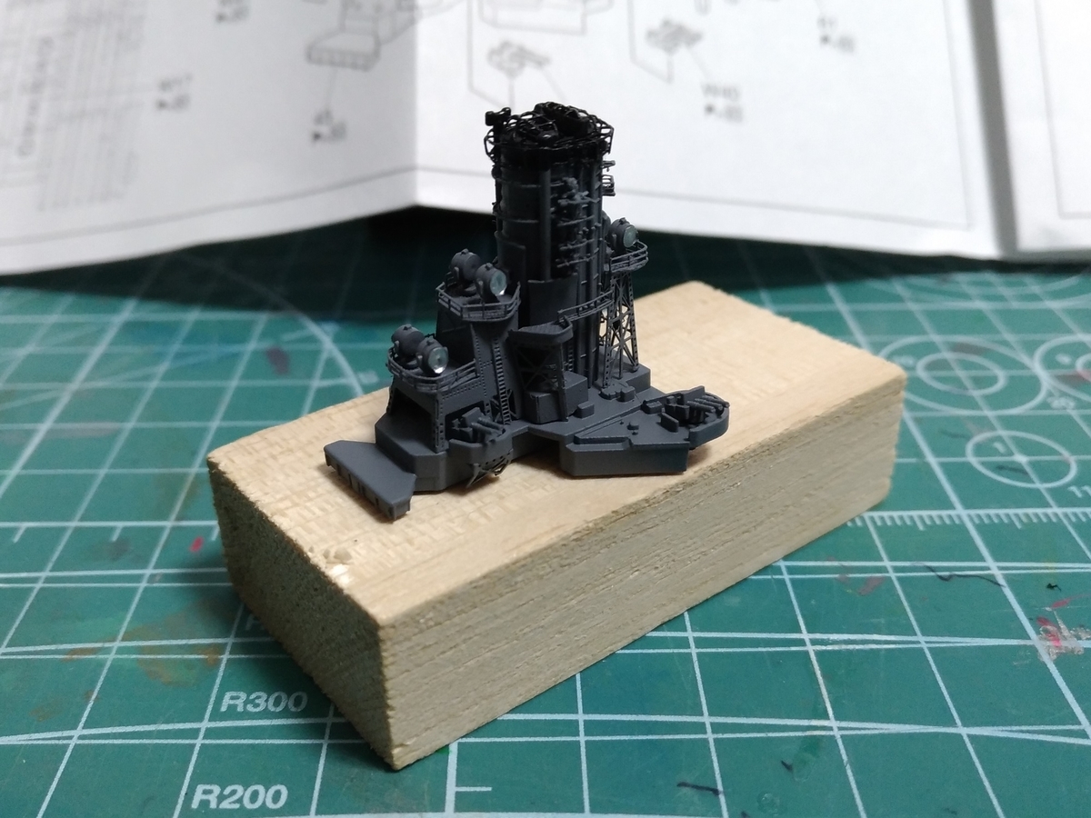 初の艦船模型「1/700 戦艦扶桑 1944年版（青島文化教材社）」を作って