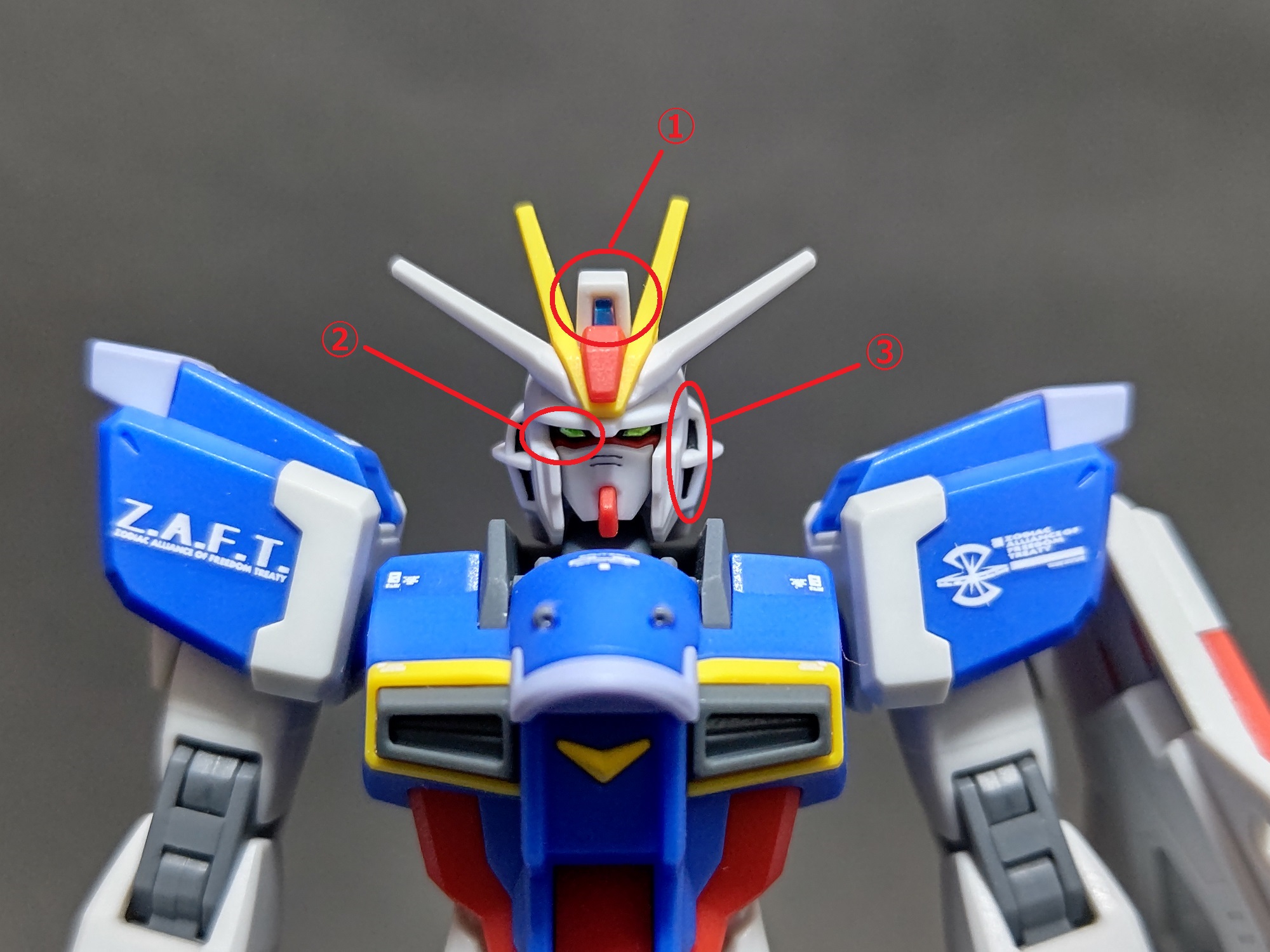 HGCE『フォースインパルスガンダム』＜簡単フィニッシュ＞ - ゆめろぐ