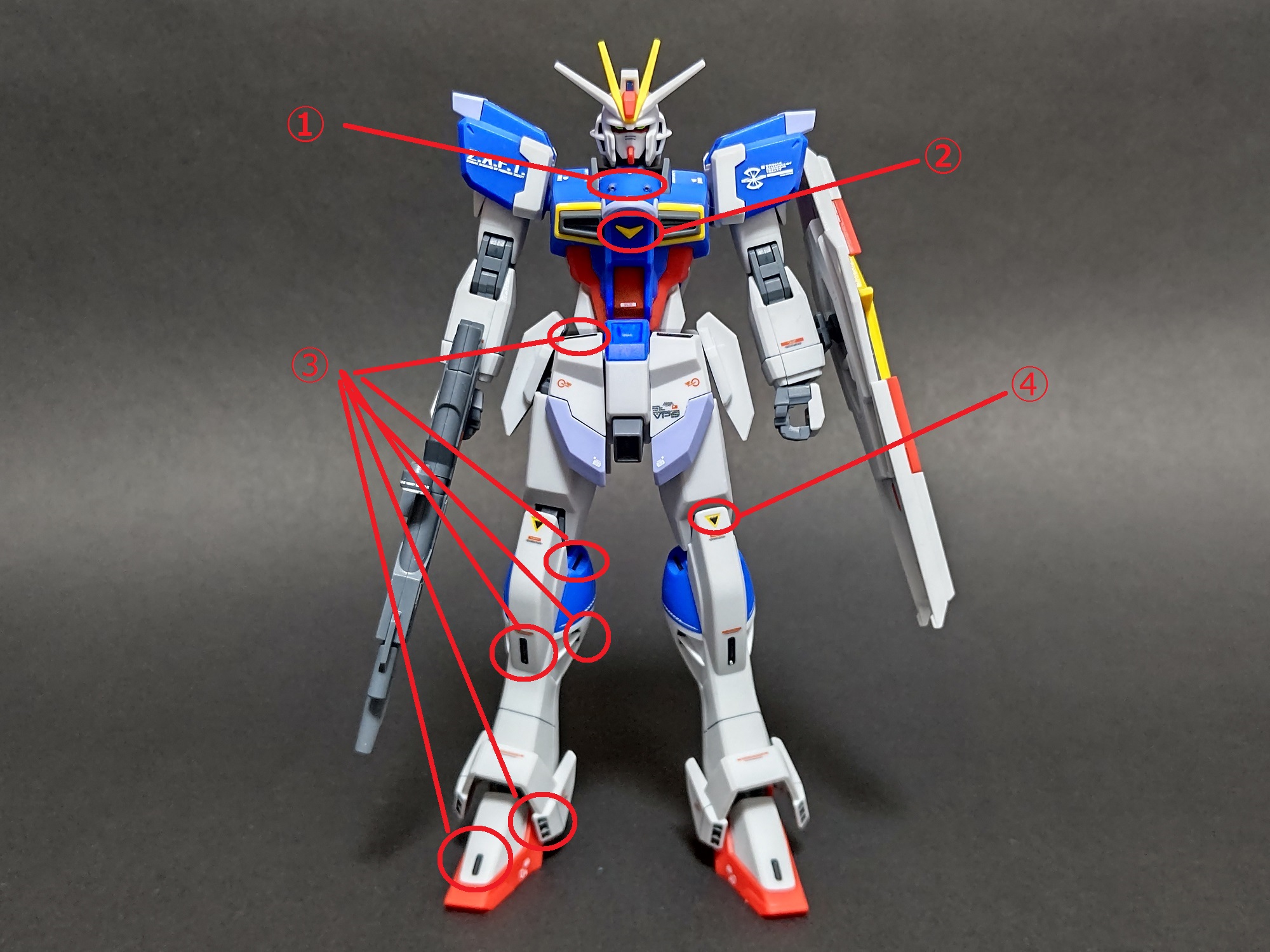 HGCE フォースインパルス全塗装済み完成品 HGCE フォースインパルスガンダム 製作 完成品 - 初心者でも
