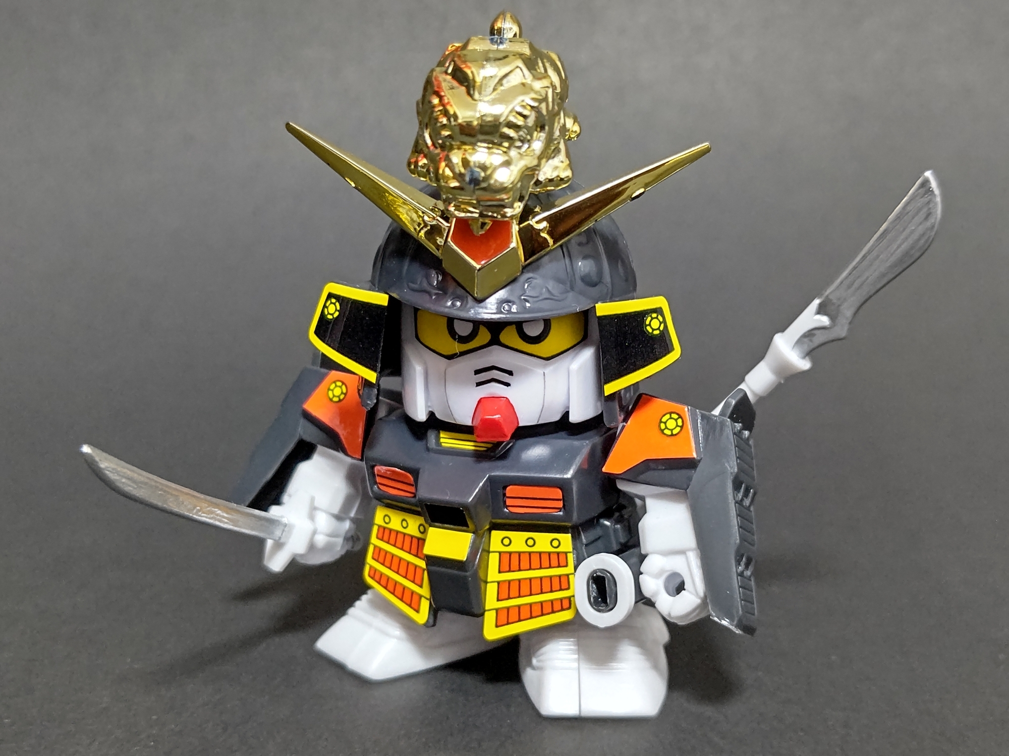 BB戦士 【黄金武装農丸頑駄無 金メッキ】&農丸頑駄無セット BB戦士 農丸頑駄無｜maeken0029さんのガンプラ作品｜GUNSTA