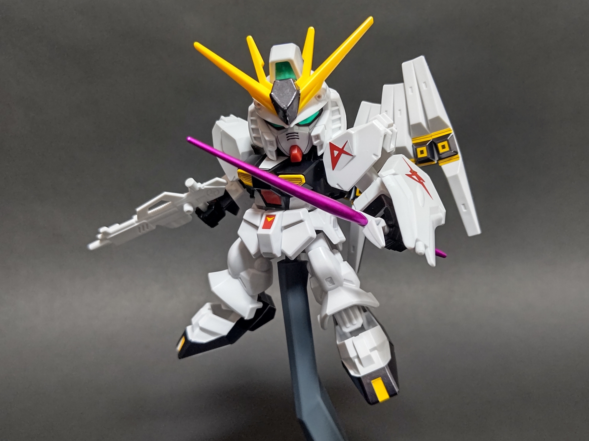 SDガンダムEXスタンダード　νガンダム　カスタム　１体 SDEXスタンダード】 No.016『νガンダム』 - ゆめろぐ