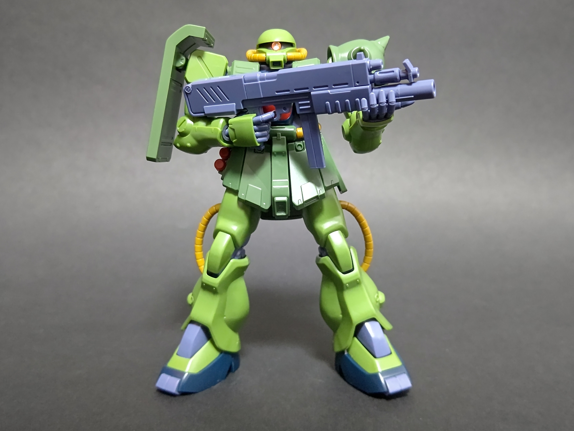 HGUC『ザクⅡ改』パチ組み＆モノアイ微改造 - ゆめろぐ