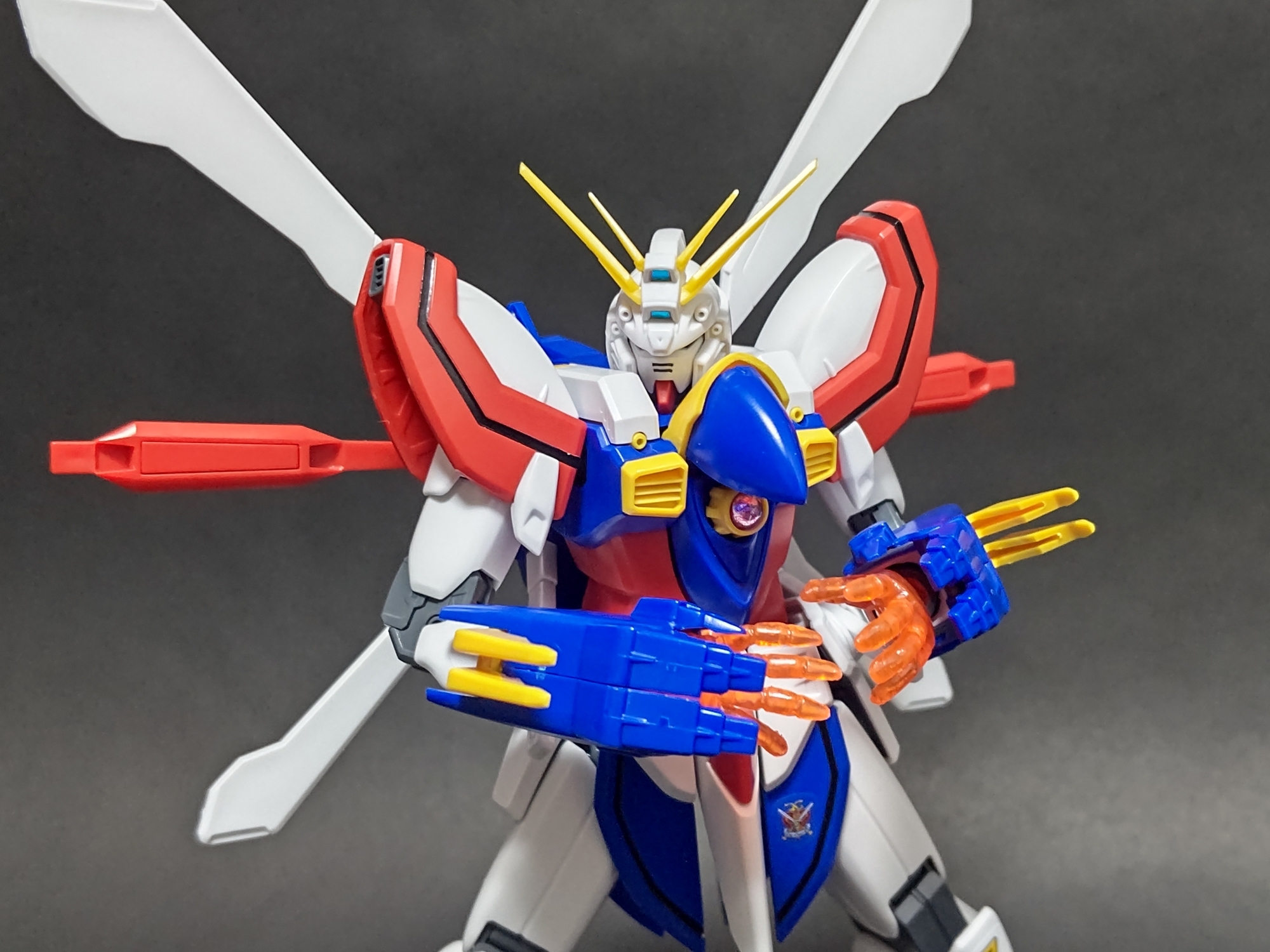MG ゴッドガンダム MG『ゴッドガンダム』パチ組み＆バージョンアップパーツ