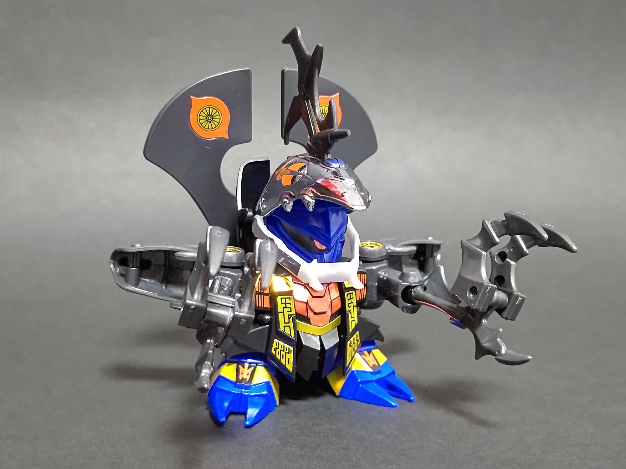 B B戦士 SDガンダム 闇皇帝 カスタムアレンジ プラモデル 改造