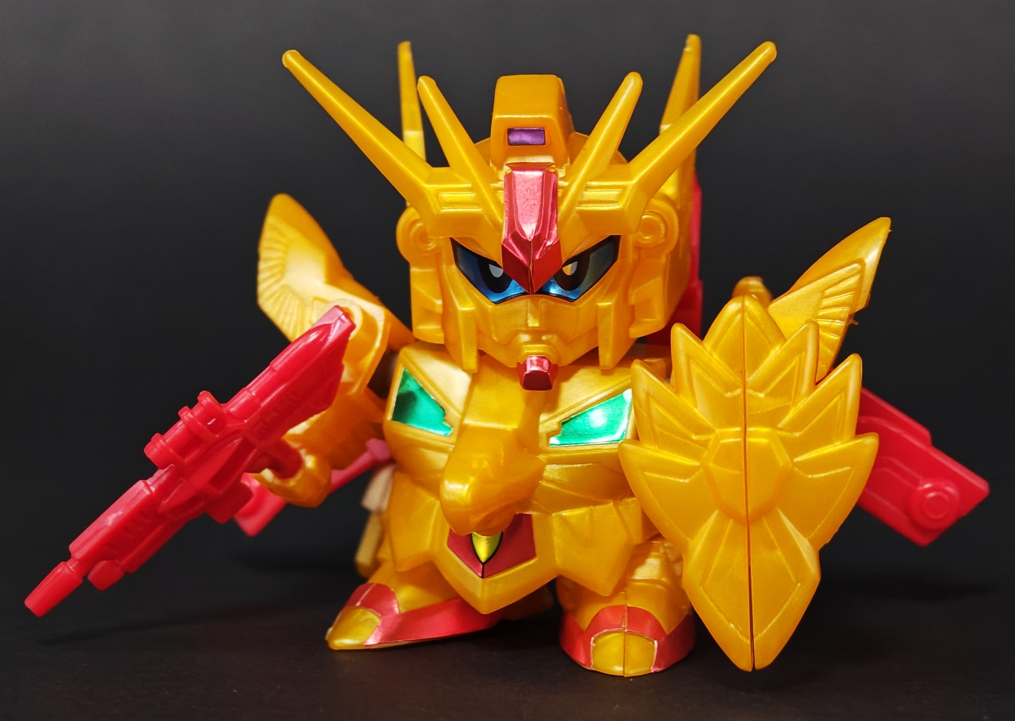 SDガンダム2体、キャプテンフォーミュラー91、スターガンパンツァー ちーびー戦士】 No.8 『キャプテンフォーミュラー91 Jr.』 - ゆめろぐ