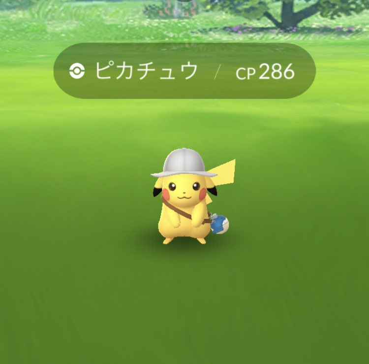 ポケモンgo 帽子や飾り 仮装をしたピカチュウまとめ 1 1更新 Momoブログ