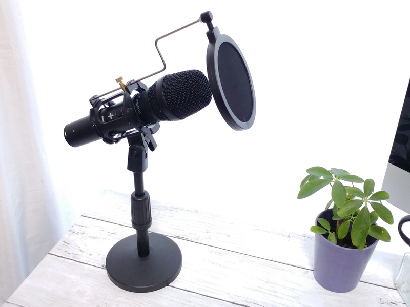 レビュー】MAONO AU-HD300T : 音声モニタリングやUSB/XLR接続
