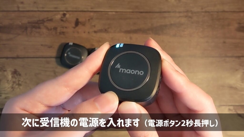 Amazon | MAONO ワイヤレスマイク 無線マイク 2.4GHz ワイヤレス