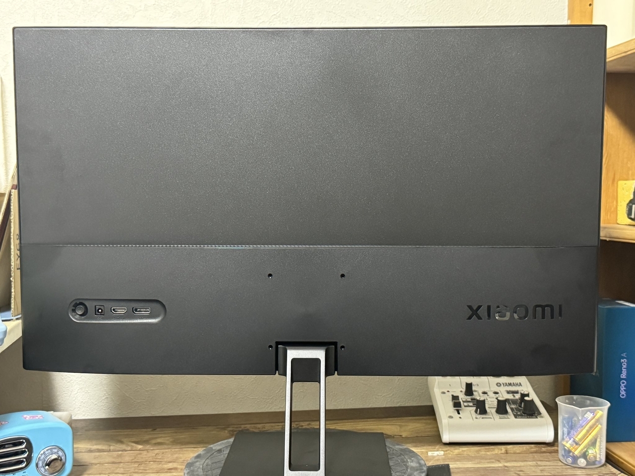 Xiaomi 27インチフルHDモニター A27iを買ってみた、チープな