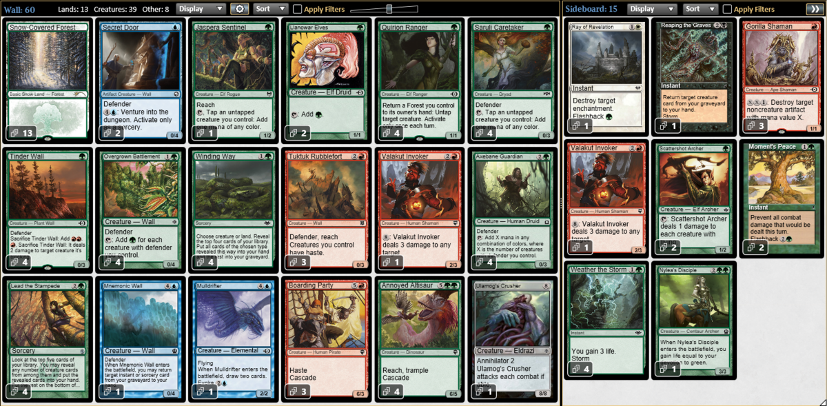 パウパー壁逐条解説 - thoughtlace