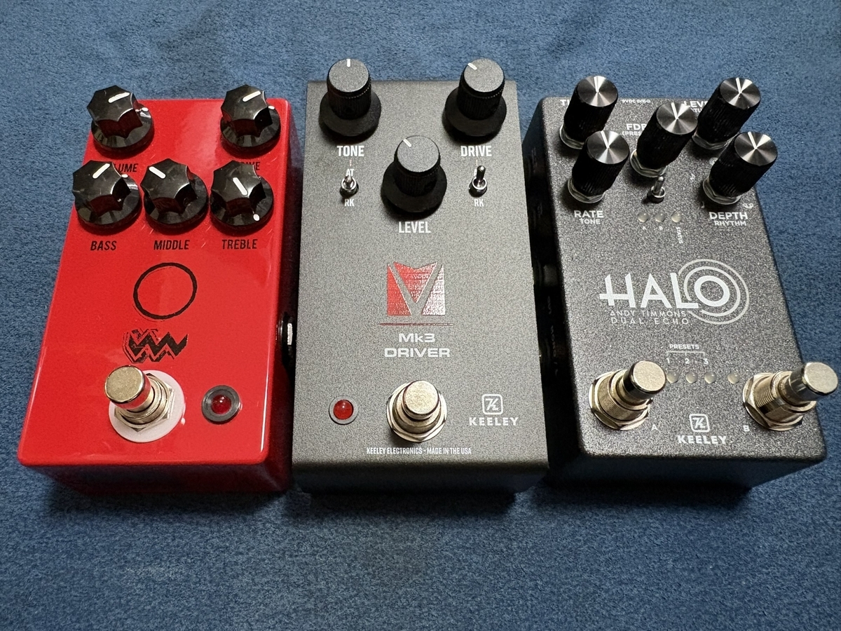 エフェクターレビュー】JHS Pedals Angry Charlie V3 / Keeley Mk3