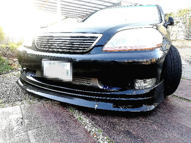JZX110 純正フロントハーフ GX⁄JZX110W マーク2ブリット 純正OP マーク 