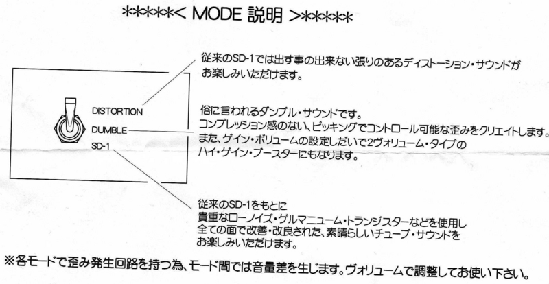 BOSS SD-1 Apollomics / Dr.Lake モディファイ品 BOSS SD-1 Apollomics / Dr.Lake モディファイ品 【公式通販】
