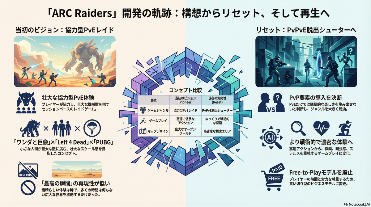ARC Raiders】開発中止の危機から蘇った「物理演算×脱出シューター」の真実、機械学習が描く未来(改訂版)【アークレイダース】 - ゆろぐ