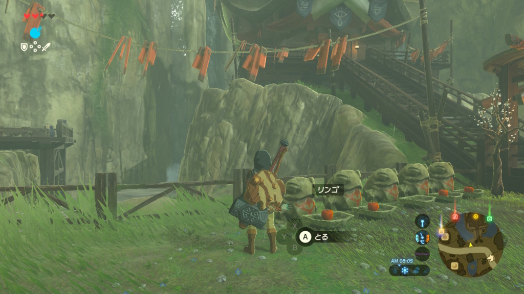 ゼルダの伝説 ブレスオブザワイルド プレイ日記07 カカリコ村で遊ぶ ゲームはやることやってから