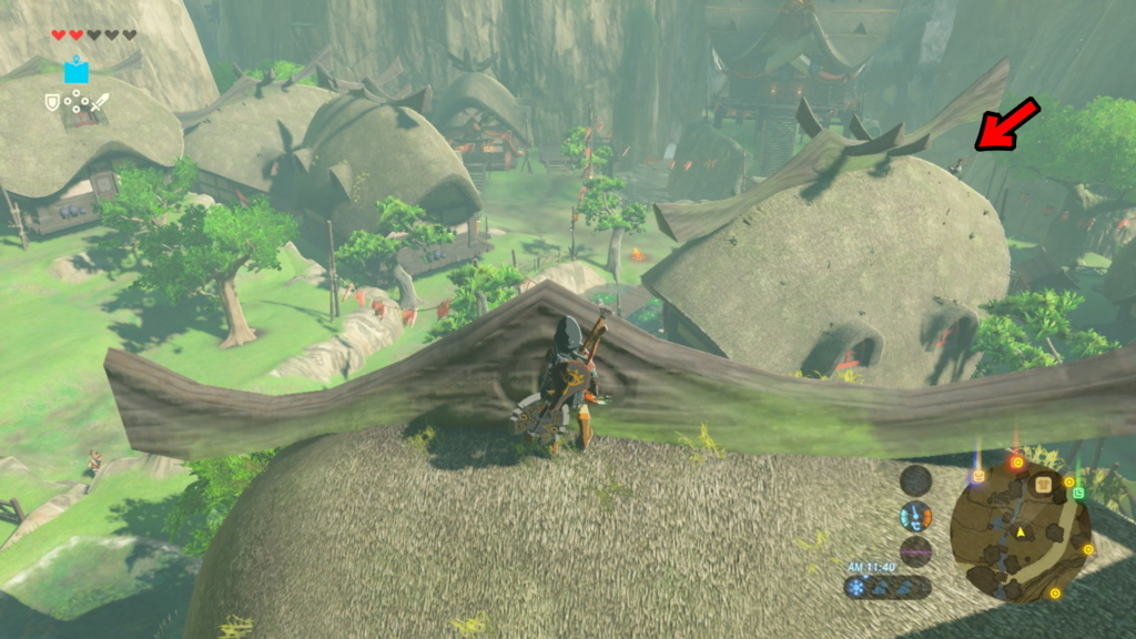 ゼルダの伝説 ブレスオブザワイルド プレイ日記07 カカリコ村で遊ぶ ゲームはやることやってから