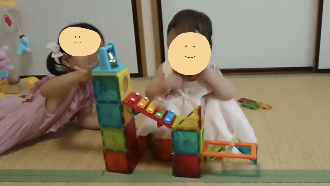 ピタゴラス ボールコースターサウンドで作った作品例