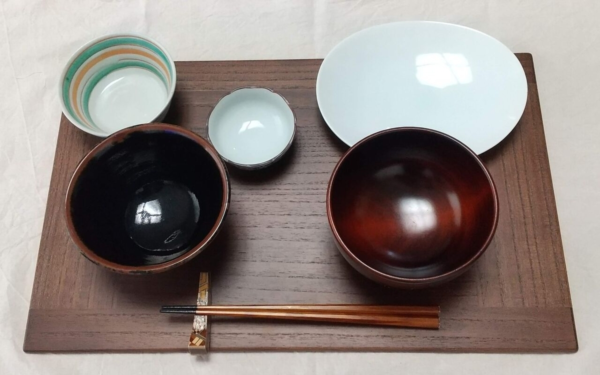 ふるさと納税で新しい折敷(おしき)を手に入れました - あるべき論にゆる~く近づく健康生活