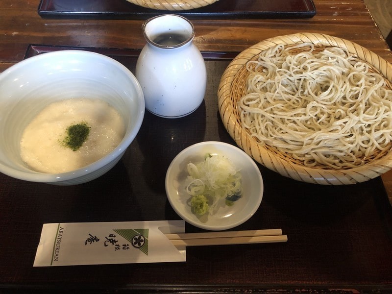 箱根 暁庵のとろろそば
