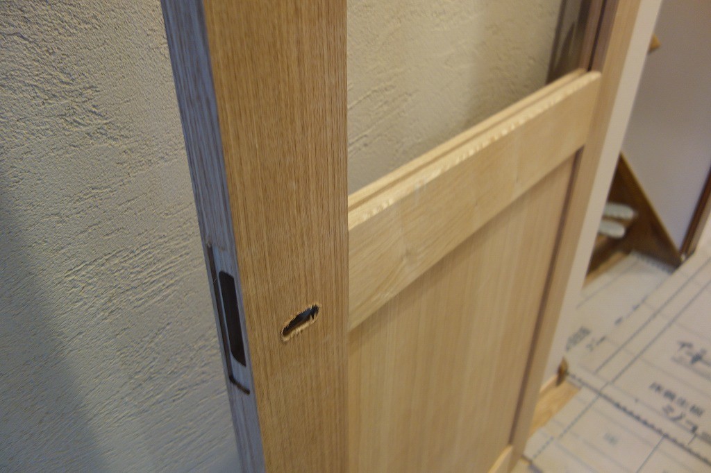 建具の吊り込み