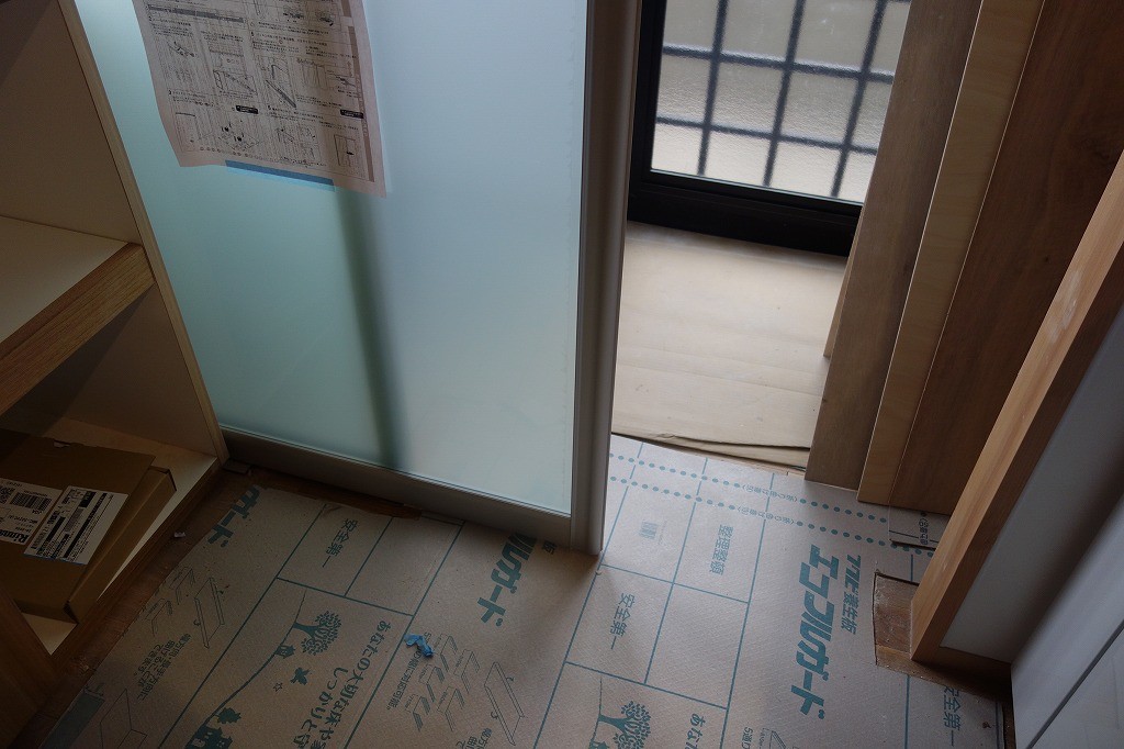 建具の吊り込み