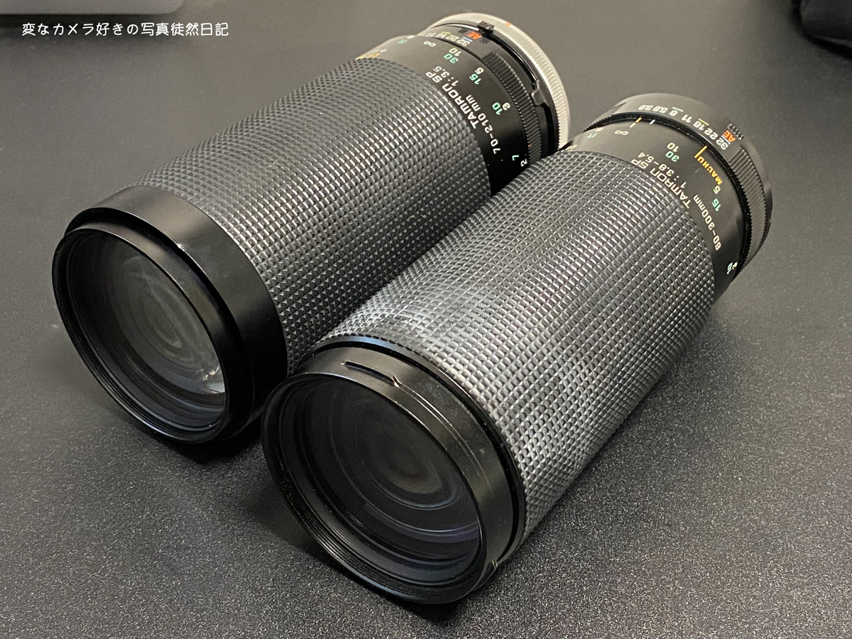 ジャンクのTamron SP 60-300mm F3.8-5.4(Model 23A)を購入 - 変な