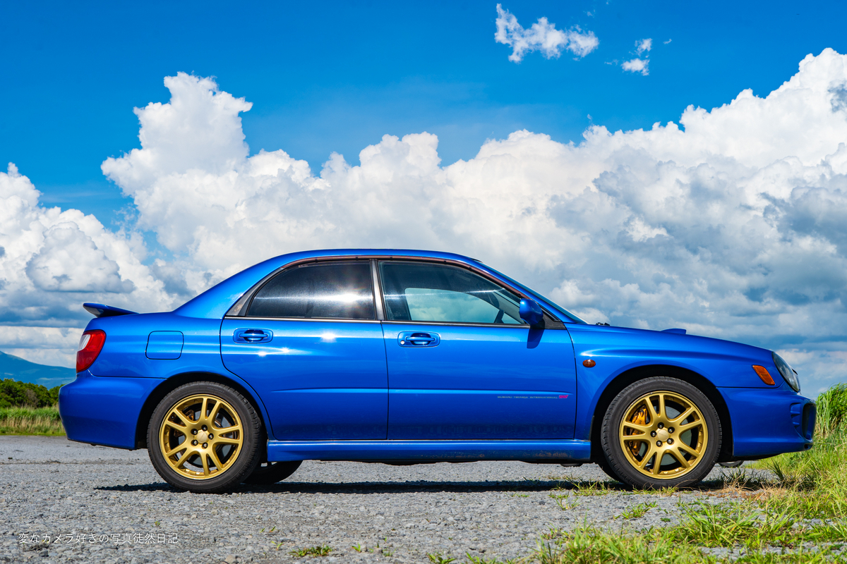 インプレッサGDB インプレッサWRX STI GDB-A型 再導入する - 変なカメラ好きの