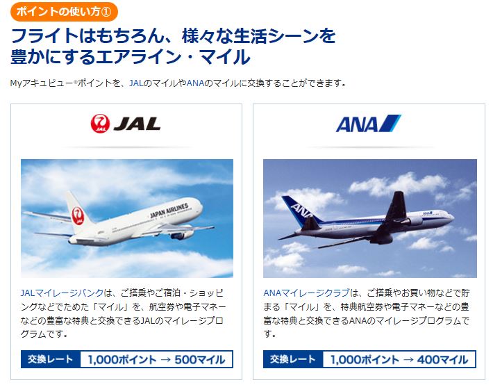 コンタクトレンズ購入でanaマイル獲得 Myアキュビュー ポイントについて 海外駐在たまに広島在住の陸マイラー