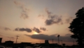 [風景][夕日][そら]土曜日の夕暮れ