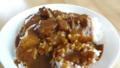 [食事]牛角煮カレー