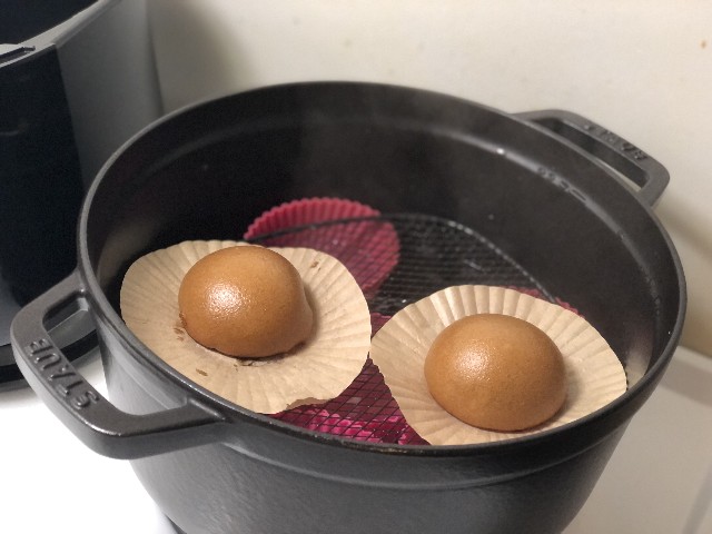 即席蒸し器