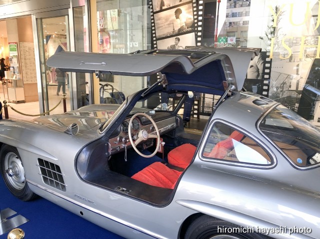 石原裕次郎さんの愛車、メルセデス300SLガルウイングのご紹介